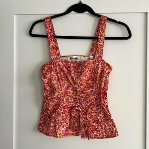 Rouge Paris Floral Corset Top